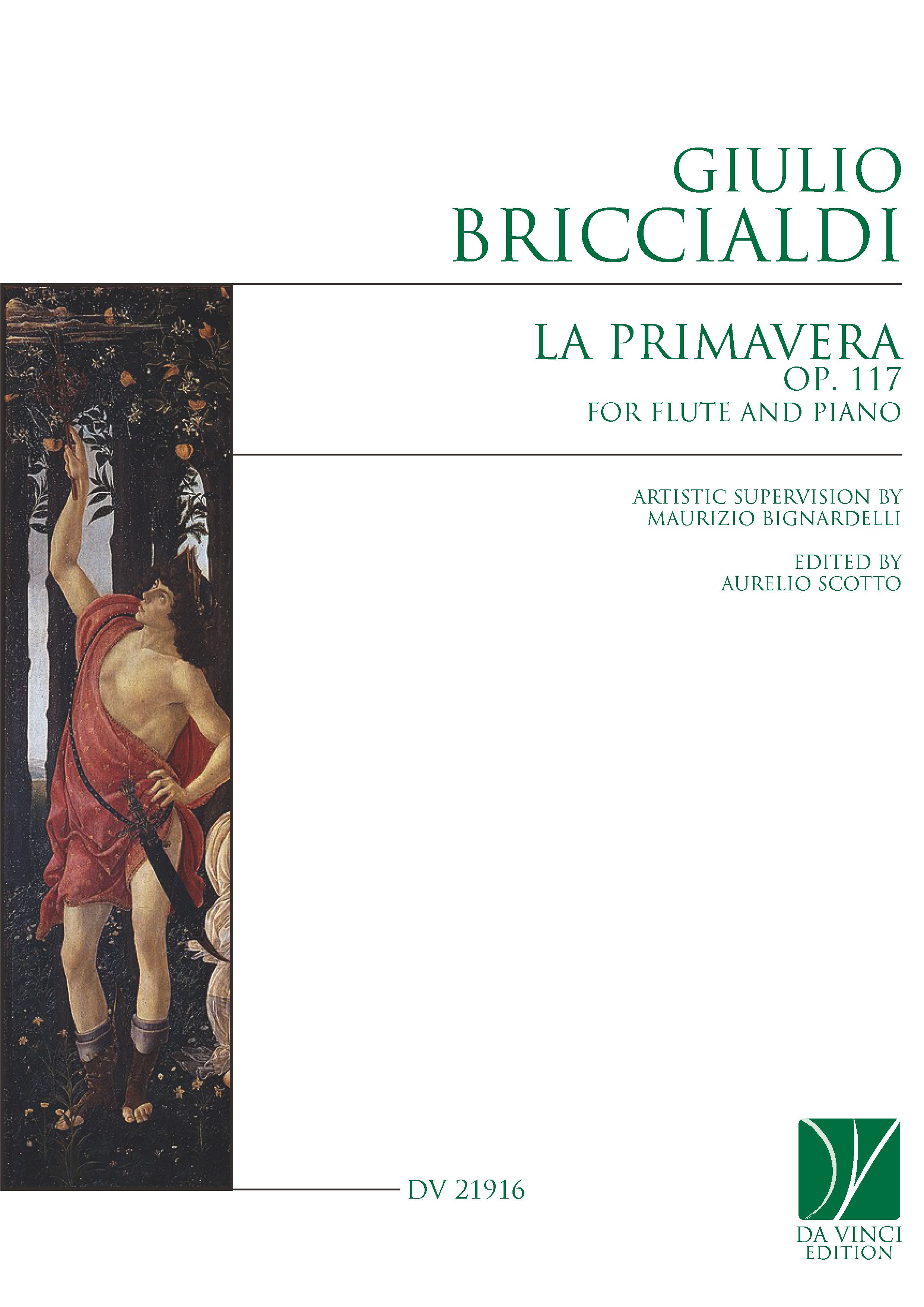 DA VINCI PUBLISHINGBriccialdi: La Primavera Op. 117, for Flute and