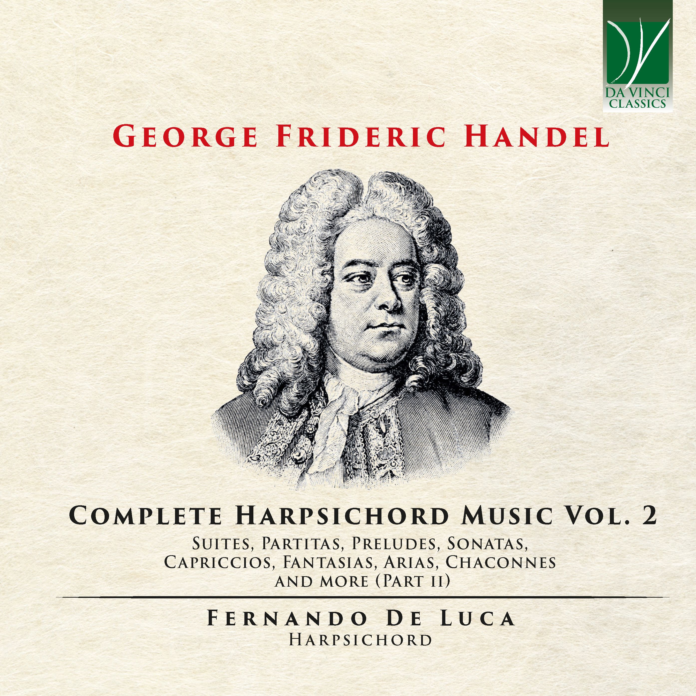 DA VINCI PUBLISHINGGeorge Friederic Handel: Complete Harpsichord Music ...